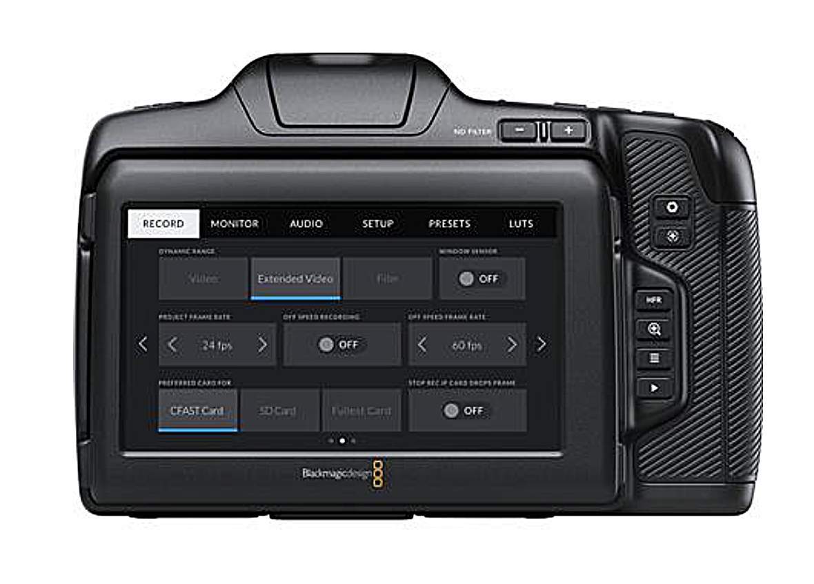 Black Magic Pocket Cinema Camera 6K Pro-2